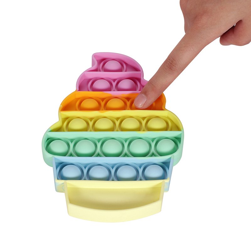 Rainbow Ice Cream Pop It Fidget Toy - Southern Style Boutique